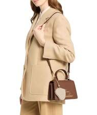 LOVE MOSCHINO PADLOCK Bolso de mano con correa para el hombro. nueces - Bolsos Mujer - 2