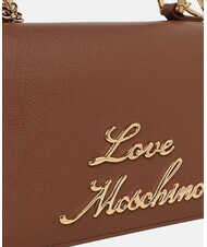 LOVE MOSCHINO PADLOCK Bolso de mano con correa para el hombro. nueces - Bolsos Mujer - 4