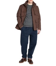 TIMBERLAND MERINO Jersey de cuello redondo en mezcla de lana dgh-obsn - Su&eacute;teres de los hombres - 4
