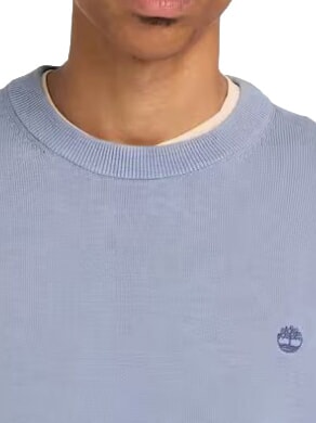 WILLIAMS RIVER Su&eacute;ter de cuello redondo azul medio - Su&eacute;teres de los hombres