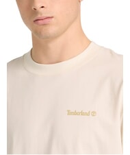 TIMBERLAND MAGNET Camiseta de manga corta, algod&oacute;n puro blanco de la vendimia - camiseta - 3
