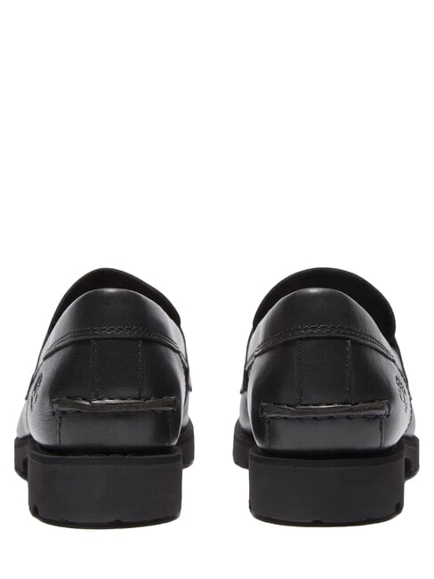 NOREEN mocasines de cuero negro de grano completo - Zapatos Mujer