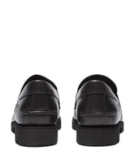 TIMBERLAND NOREEN mocasines de cuero negro de grano completo - Zapatos Mujer - 3