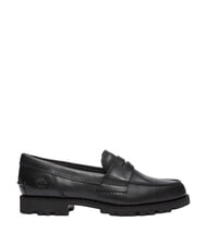 TIMBERLAND NOREEN mocasines de cuero negro de grano completo - Zapatos Mujer - 4