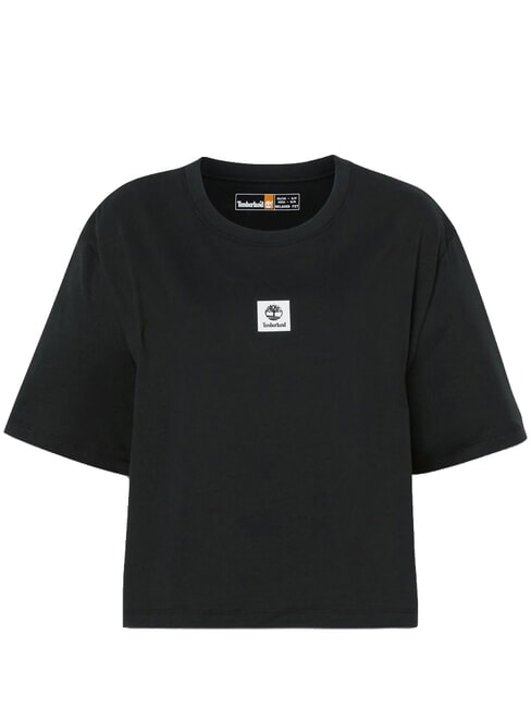 STACK LOGO  Camiseta de algod&oacute;n NEGRO - camiseta