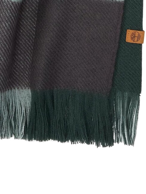 BLANKET Bufanda con flecos tejas verdes - Bufandas