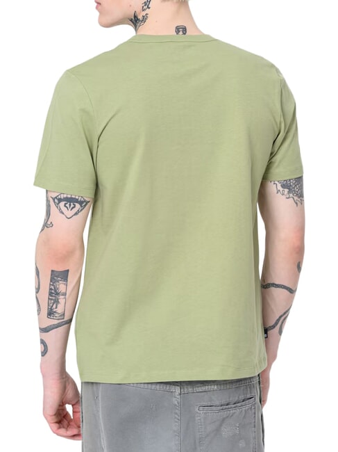 KENNEBEC RIVER LINEAR LOGO Camiseta de algod&oacute;n verde claro - camiseta