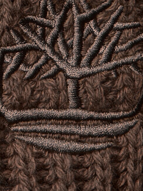 WOOL gorro de mezcla de lana chocolate - Sombreros