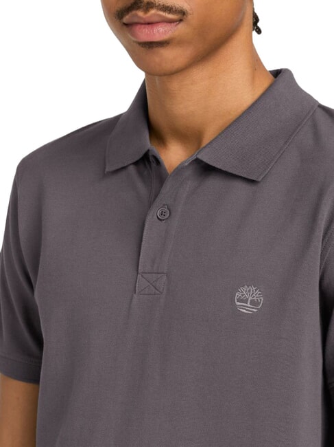 MILLERS RIVER Polo de manga corta perla ennegrecida - camisa polo