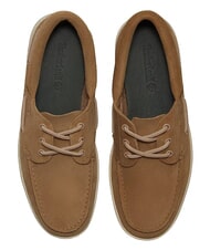 TIMBERLAND PORTOFINO mocas&iacute;n de cuero beige medio - Zapatos Hombre - 4