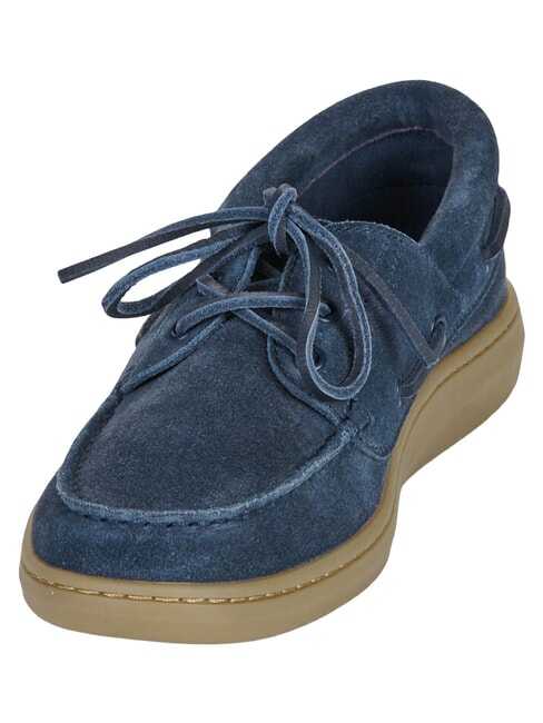 PORTOFINO mocas&iacute;n de cuero Ante azul marino - Zapatos Hombre