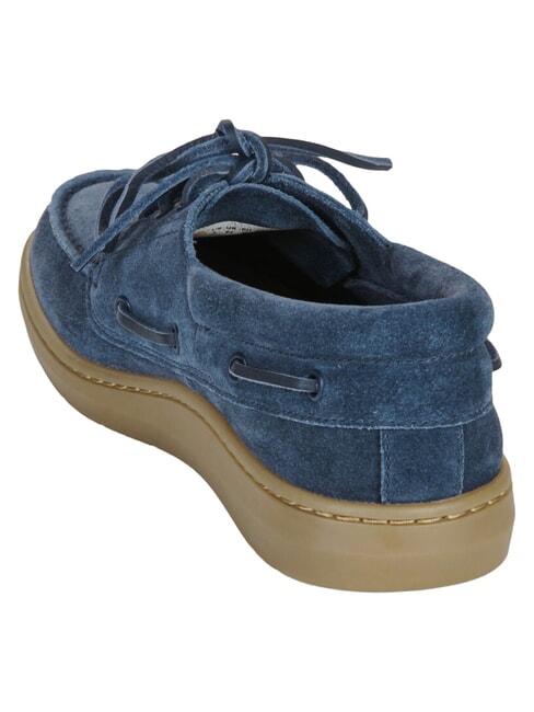 PORTOFINO mocas&iacute;n de cuero Ante azul marino - Zapatos Hombre