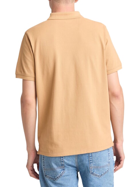 MILLERS RIVER Camisa polo de algod&oacute;n bota de trigo ligera - camisa polo