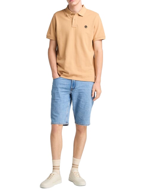 MILLERS RIVER Camisa polo de algod&oacute;n bota de trigo ligera - camisa polo
