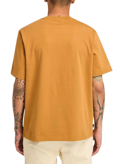 EMBROIDERY TONAL Camiseta de algod&oacute;n bota de trigo - camiseta