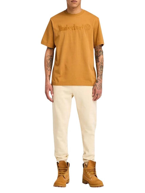 EMBROIDERY TONAL Camiseta de algod&oacute;n bota de trigo - camiseta