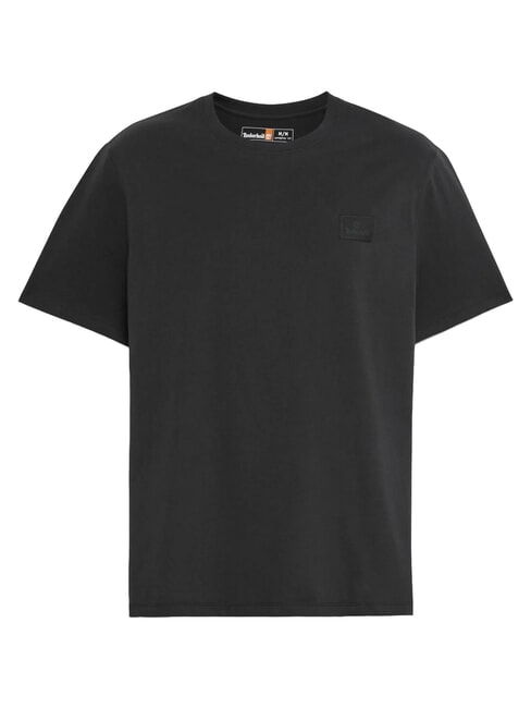 SILICON BADGE Camiseta de algod&oacute;n de manga corta NEGRO - camiseta