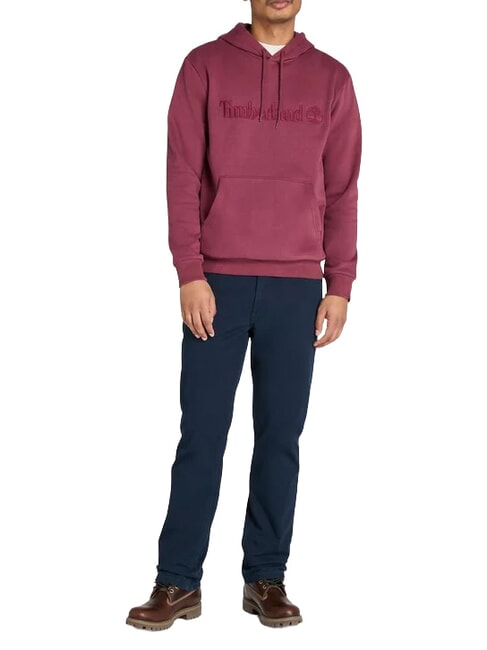 EMBROIDERY TONAL Sudadera borgo&ntilde;a - Sudaderas