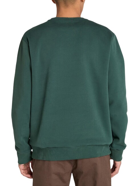 EMBROIDERY TONAL Sudadera con cuello redondo tejas verdes - Sudaderas