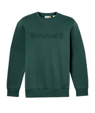 TIMBERLAND EMBROIDERY TONAL Sudadera con cuello redondo tejas verdes - Sudaderas - 5