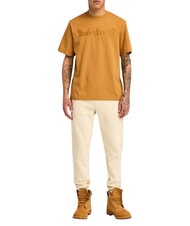 TIMBERLAND EMBROIDERY TONAL Camiseta de algod&oacute;n bota de trigo - camiseta - 3