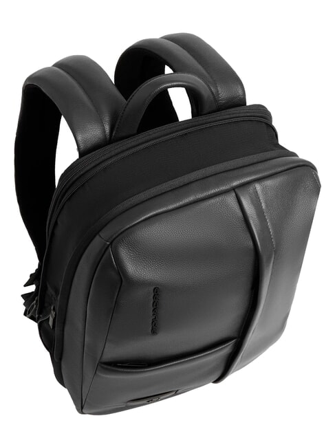 RUSSEL Mochila para port&aacute;til de 14", de piel. negro - Mochilas para port&aacute;til