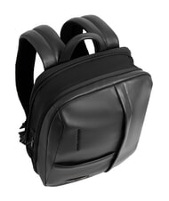 PIQUADRO RUSSEL Mochila para port&aacute;til de 14", de piel. negro - Mochilas para port&aacute;til - 5