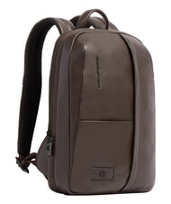 PIQUADRO RUSSEL Mochila para port&aacute;til de 14", de piel. MORO - Mochilas para port&aacute;til - 2