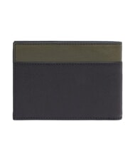 PIQUADRO Cartera CUADRADO NEGRO, en cuero verde / marr&oacute;n oscuro - Carteras Hombre - 4