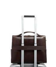 PIQUADRO W140 Malet&iacute;n para port&aacute;til de 14" BROWN - Maletines de Trabajo - 3