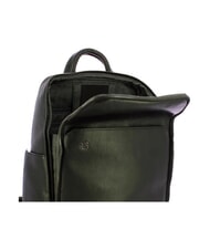 PIQUADRO BLACK SQUARE Mochila para port&aacute;til de 13", de piel. negro - Mochilas para port&aacute;til - 4