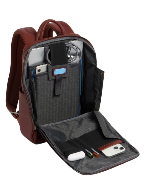 BLACK SQUARE Mochila para port&aacute;til de 13", de piel. CUERO - Mochilas para port&aacute;til