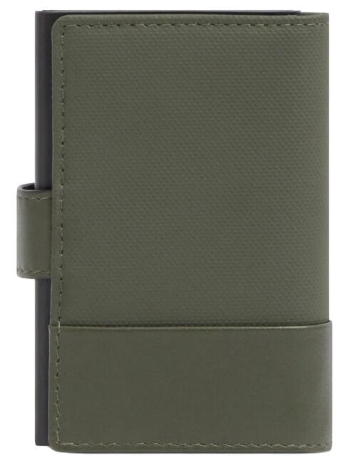 W145 Tarjetero con sistema deslizante VERDE - Carteras Hombre
