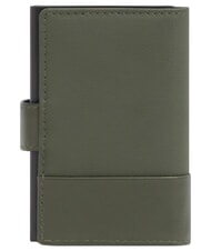 PIQUADRO W145 Tarjetero con sistema deslizante VERDE - Carteras Hombre - 3