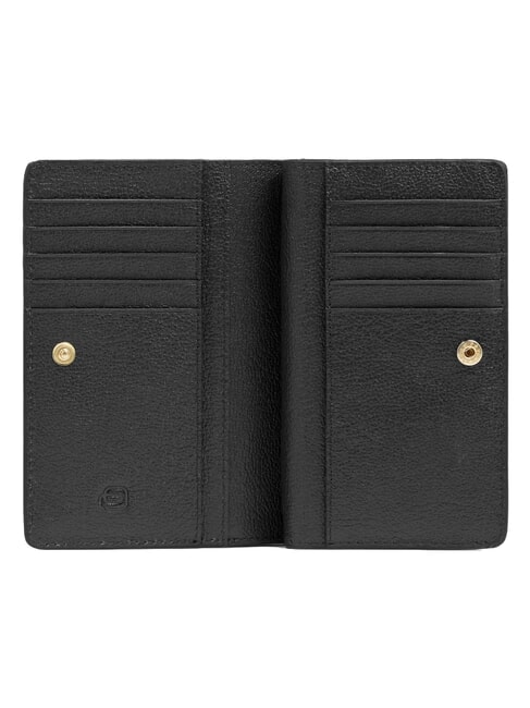 PATRICIA Cartera de cuero negro - Carteras Mujer