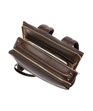 PIQUADRO PATRICIA Mochila para port&aacute;til de 15,6" en piel. BROWN - Bolsos Mujer - 5