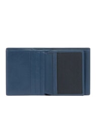 PIQUADRO W143 Cartera de cuero azul - Carteras Hombre - 2