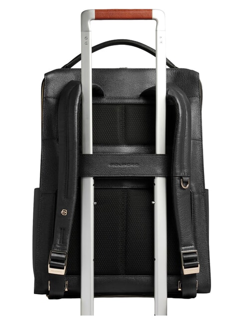 PATRICIA Mochila para port&aacute;til de 15,6" en piel. negro - Bolsos Mujer