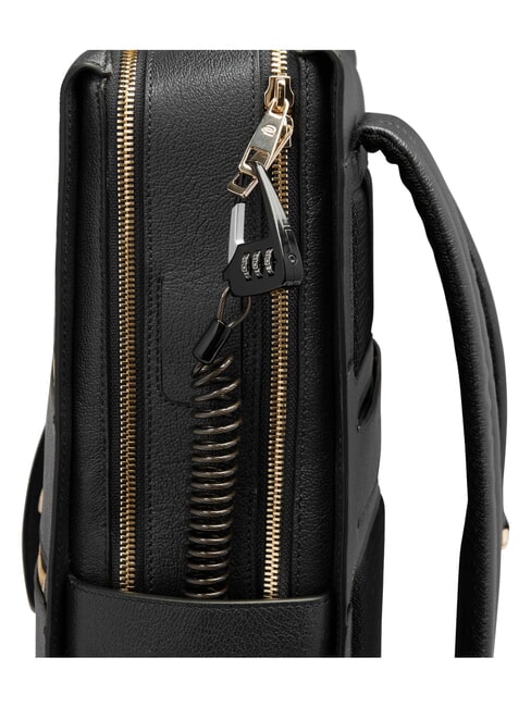 PATRICIA Mochila para port&aacute;til de 15,6" en piel. negro - Bolsos Mujer