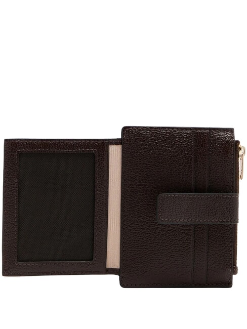 PATRICIA Tarjetero de cuero BROWN - Carteras Mujer