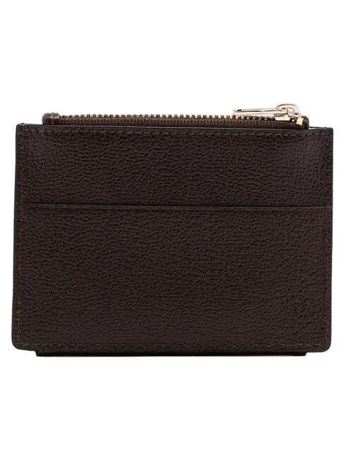PATRICIA Tarjetero de cuero BROWN - Carteras Mujer