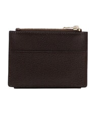 PIQUADRO PATRICIA Tarjetero de cuero BROWN - Carteras Mujer - 3