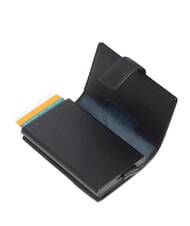 PIQUADRO W145 Tarjetero con sistema deslizante negro - Carteras Hombre - 2