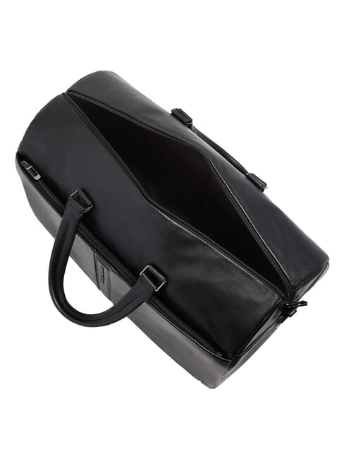 W143 Bolsa de lona de cuero negro - Bolsas de viaje