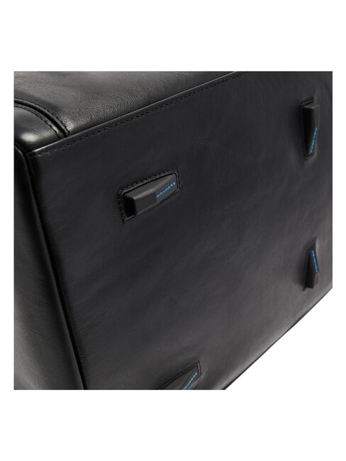 W143 Bolsa de lona de cuero negro - Bolsas de viaje