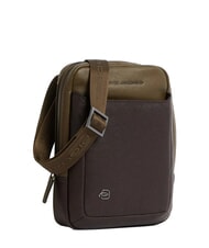 PIQUADRO BLACK SQUARE  bolsa de transporte para iPad mini verde / marr&oacute;n oscuro - Bandoleras Hombre - 2