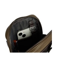 PIQUADRO BLACK SQUARE  bolsa de transporte para iPad mini verde / marr&oacute;n oscuro - Bandoleras Hombre - 5