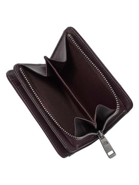 LYRA Cartera de mujer borgo&ntilde;a 2 - Carteras Mujer