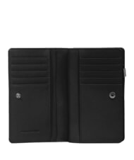 PIQUADRO LYRA Cartera de cuero negro - Carteras Mujer - 2