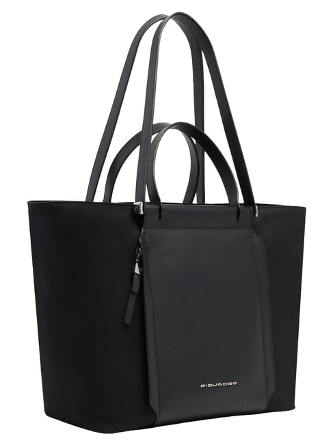 LYRA Bolsa de compras para port&aacute;til de 14 pulgadas negro - Bolsos Mujer